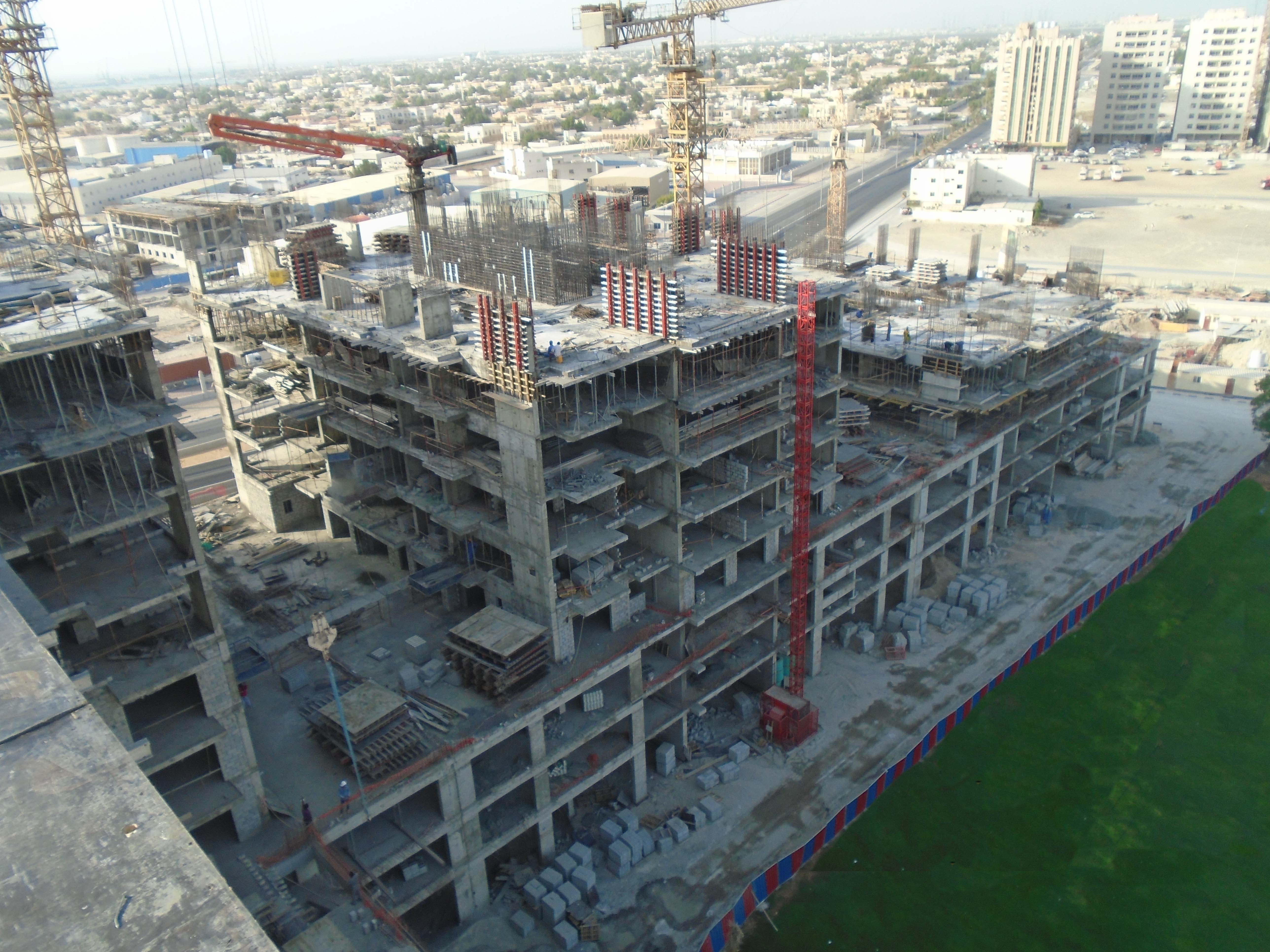 & Residential Building (G+2P+13 Typical + Roof) x 4 Bldgs, Ajman